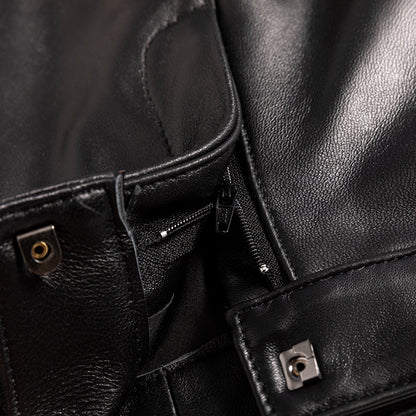 Women High Rise Leather Shorts Slimming Straight Leg Fit