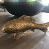 Brass Fish Statue Living Room Table Decor