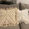 Black White Boho Pillow Case