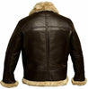 Bomber Aviator Style Leather Jacket