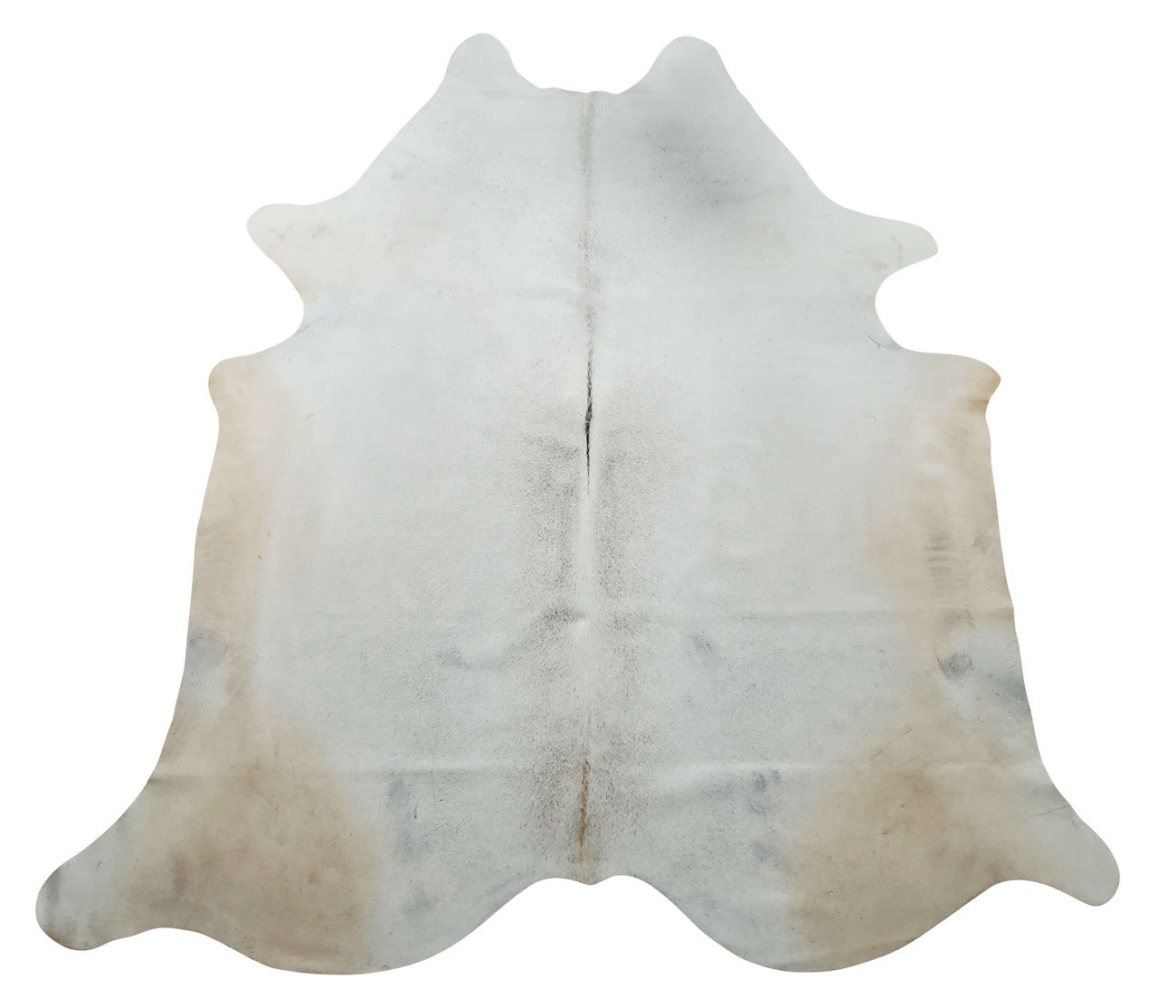 The grey ivory cowhide rug is beautiful, the colours are even more vibrant than you expect.