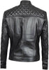 Black Leather Jacket Slim Fit Women