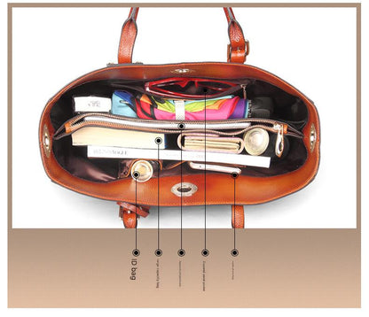 Women's Genuine Leather Shoulder Bag Tote