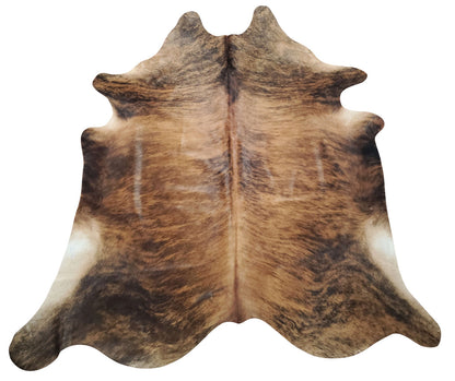 This brindle cowhide rug is absolutely beautiful!!!! it will be the most favorite rug in the house