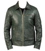 Men's Green Leather Jacket