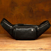 Retro Vegetable Genuine Leather Chest Bag