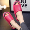 Leather Slippers for Women Cowhide Indoor Soft Sole Non Slip Slides