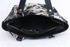 Cowhide Fur Bag Black And White