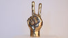 Brass Home Decor Peace Victory Hand Sign