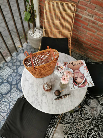 Rattan Shopper Bag Made In Bali Handwoven