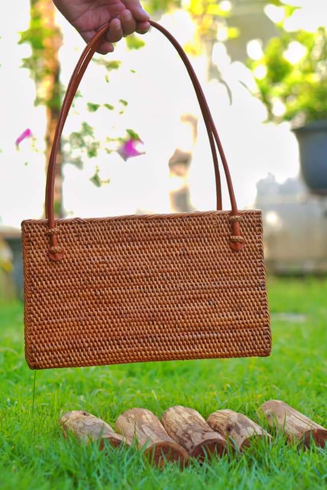 Bali Rattan Summer Handbags