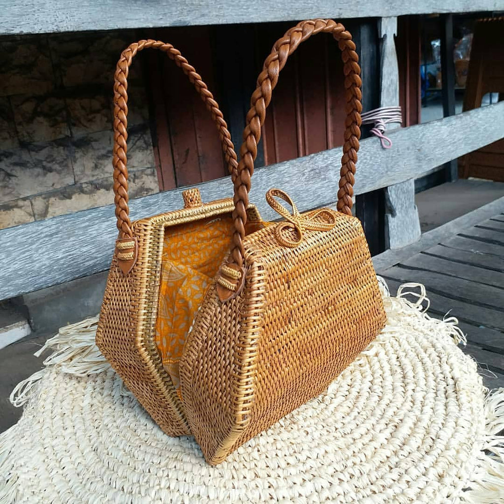 Daily Rattan Handbag