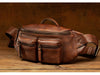Retro Handmade Genuine Leather Crossbody Bag