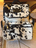 cowhide leather backpack