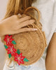 rattan beach boho bags