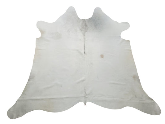 Cowhide rug with an amazing cream white color that will match any theme for your home